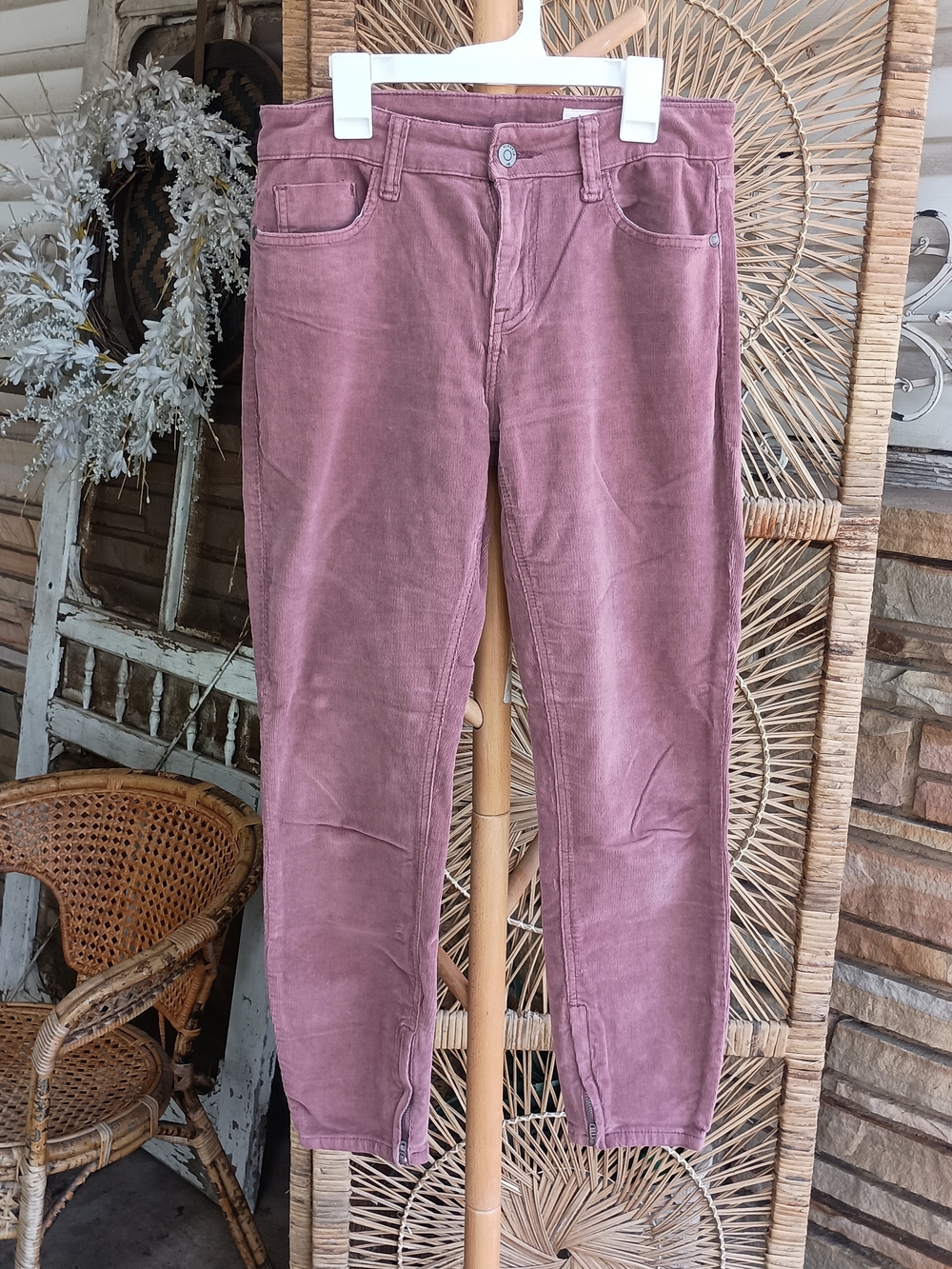 Pistola Anthropologie Women’s Mauve Corduroy Jeans - Unbranded_29